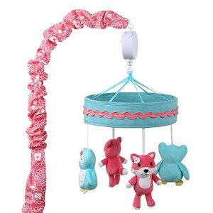NEW - Mila Fox and Owl Musical Mobile for Baby Crib